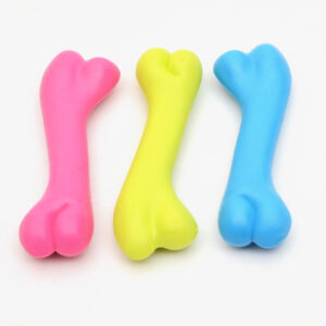 Chew Toy for Dogs, Rubber Bite Resistant Toys, High Quality Dog Bone Type